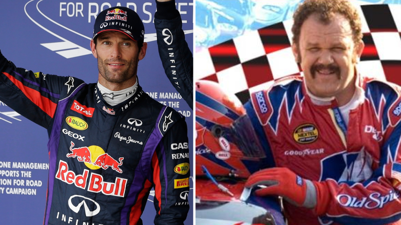 Illustration for article titled Sebastian Vettel Channels His Inner Ricky Bobby After Qualifying First